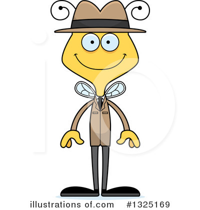 Royalty-Free (RF) Bee Clipart Illustration by Cory Thoman - Stock Sample #1325169