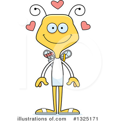 Royalty-Free (RF) Bee Clipart Illustration by Cory Thoman - Stock Sample #1325171