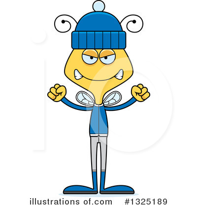 Royalty-Free (RF) Bee Clipart Illustration by Cory Thoman - Stock Sample #1325189