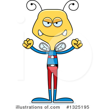 Royalty-Free (RF) Bee Clipart Illustration by Cory Thoman - Stock Sample #1325195