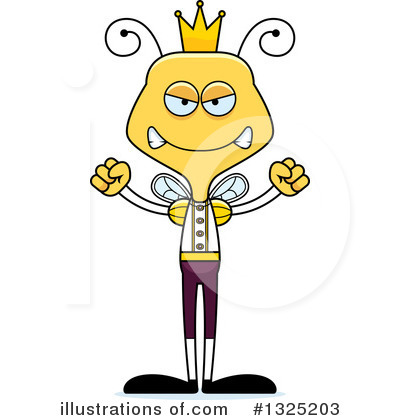 Royalty-Free (RF) Bee Clipart Illustration by Cory Thoman - Stock Sample #1325203