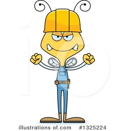 Royalty-Free (RF) Bee Clipart Illustration by Cory Thoman - Stock Sample #1325224