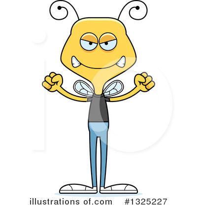 Royalty-Free (RF) Bee Clipart Illustration by Cory Thoman - Stock Sample #1325227