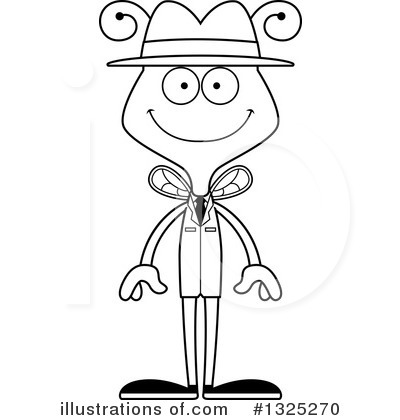Royalty-Free (RF) Bee Clipart Illustration by Cory Thoman - Stock Sample #1325270