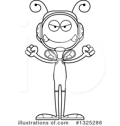 Royalty-Free (RF) Bee Clipart Illustration by Cory Thoman - Stock Sample #1325286