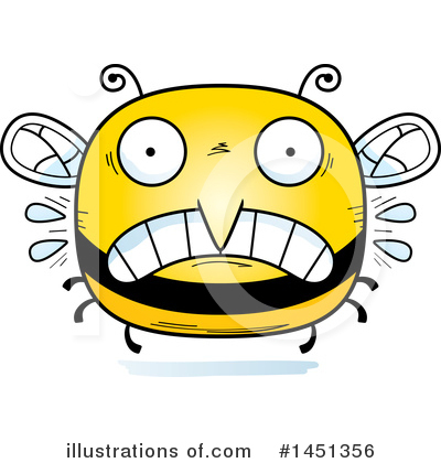 Royalty-Free (RF) Bee Clipart Illustration by Cory Thoman - Stock Sample #1451356