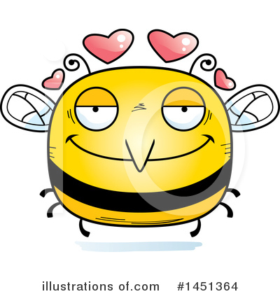 Royalty-Free (RF) Bee Clipart Illustration by Cory Thoman - Stock Sample #1451364