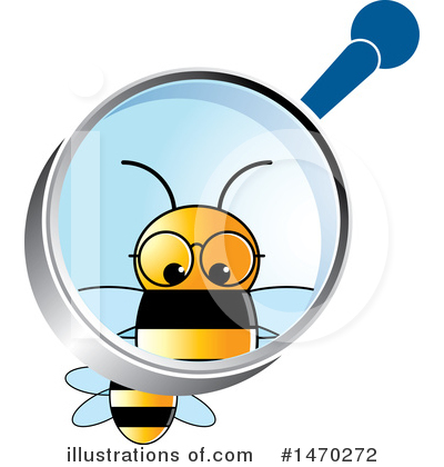Royalty-Free (RF) Bee Clipart Illustration by Lal Perera - Stock Sample #1470272