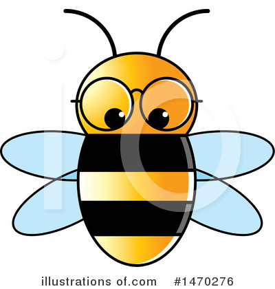Royalty-Free (RF) Bee Clipart Illustration by Lal Perera - Stock Sample #1470276