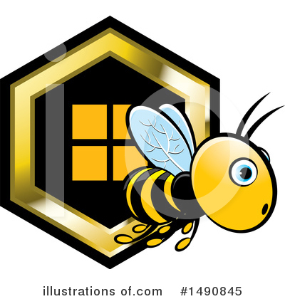 Bees Clipart #1490845 by Lal Perera