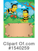 Bee Clipart #1540259 by visekart