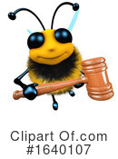 Bee Clipart #1640107 by Steve Young