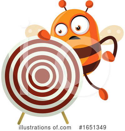 Royalty-Free (RF) Bee Clipart Illustration by Morphart Creations - Stock Sample #1651349