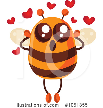 Royalty-Free (RF) Bee Clipart Illustration by Morphart Creations - Stock Sample #1651355