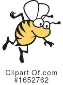 Bee Clipart #1652762 by Johnny Sajem