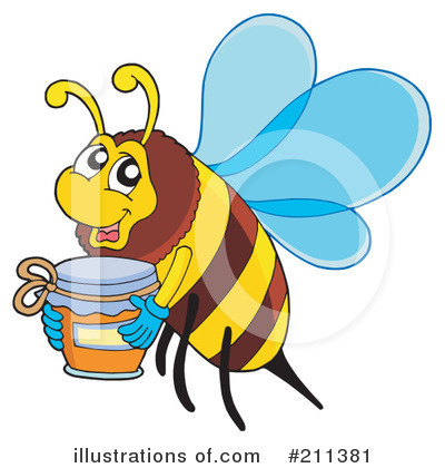 Bee Clipart #211381 by visekart