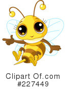 Bee Clipart #227449 by Pushkin