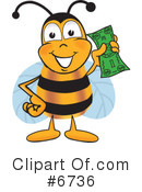 Bee Clipart #6736 by Toons4Biz
