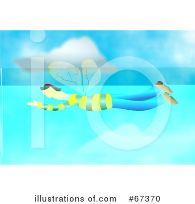 Royalty-Free (RF) Bee Clipart Illustration by Prawny - Stock Sample #67370