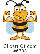 Bee Clipart #6738 by Toons4Biz