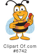 Bee Clipart #6742 by Toons4Biz