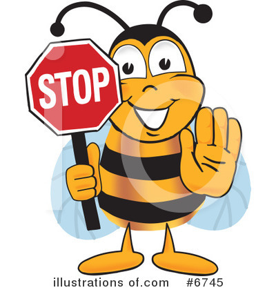 Bee Clipart #6745 by Toons4Biz