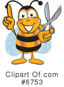 Bee Clipart #6753 by Toons4Biz