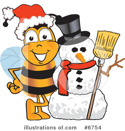 Bee Clipart #6754 by Toons4Biz
