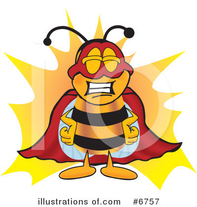 Beekeeping Clipart #6757 by Mascot Junction