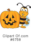 Bee Clipart #6758 by Toons4Biz