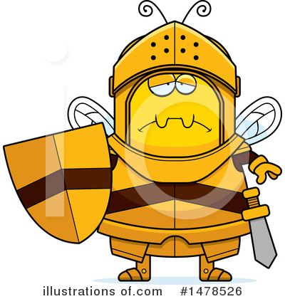 Bee Knight Clipart #1478526 by Cory Thoman