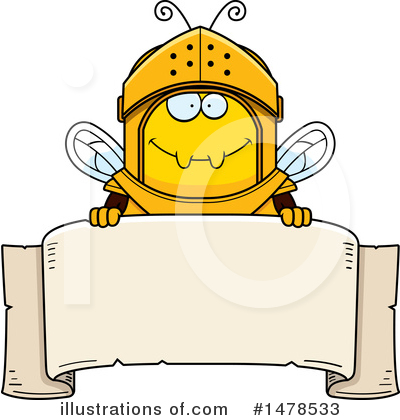 Royalty-Free (RF) Bee Knight Clipart Illustration by Cory Thoman - Stock Sample #1478533