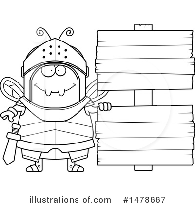 Royalty-Free (RF) Bee Knight Clipart Illustration by Cory Thoman - Stock Sample #1478667