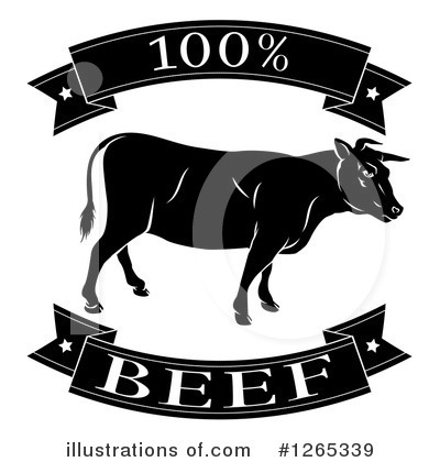 Royalty-Free (RF) Beef Clipart Illustration by AtStockIllustration - Stock Sample #1265339
