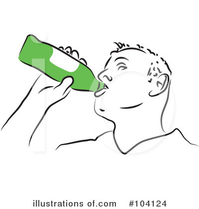 Royalty-Free (RF) Beer Clipart Illustration by Prawny - Stock Sample #104124