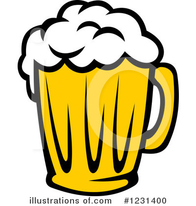 Royalty-Free (RF) Beer Clipart Illustration by Vector Tradition SM - Stock Sample #1231400