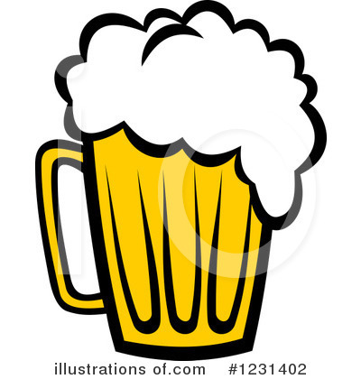 Royalty-Free (RF) Beer Clipart Illustration by Vector Tradition SM - Stock Sample #1231402