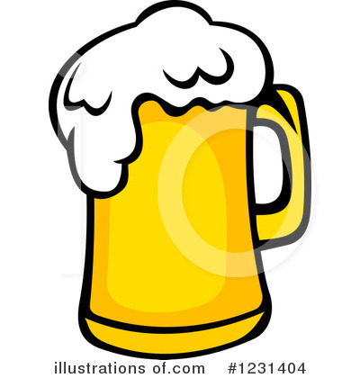 Royalty-Free (RF) Beer Clipart Illustration by Vector Tradition SM - Stock Sample #1231404