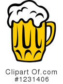 Beer Clipart #1231406 by Vector Tradition SM