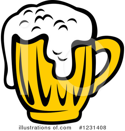 Royalty-Free (RF) Beer Clipart Illustration by Vector Tradition SM - Stock Sample #1231408