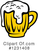 Beer Clipart #1231408 by Vector Tradition SM