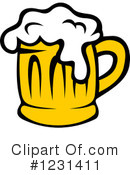 Beer Clipart #1231411 by Vector Tradition SM