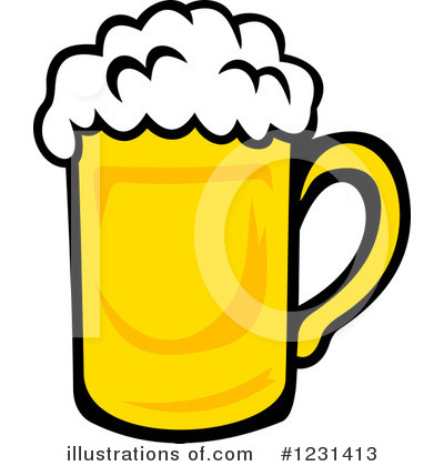 Royalty-Free (RF) Beer Clipart Illustration by Vector Tradition SM - Stock Sample #1231413