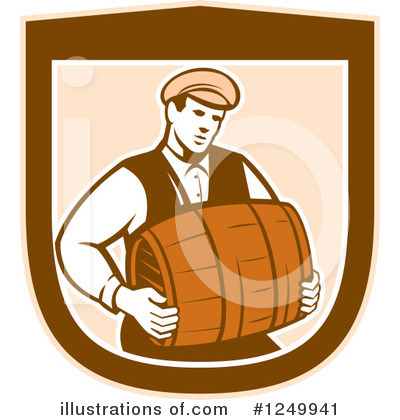 Royalty-Free (RF) Beer Clipart Illustration by patrimonio - Stock Sample #1249941