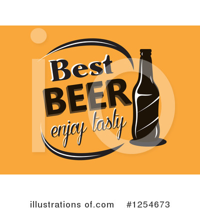 Royalty-Free (RF) Beer Clipart Illustration by Vector Tradition SM - Stock Sample #1254673