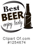 Beer Clipart #1254674 by Vector Tradition SM