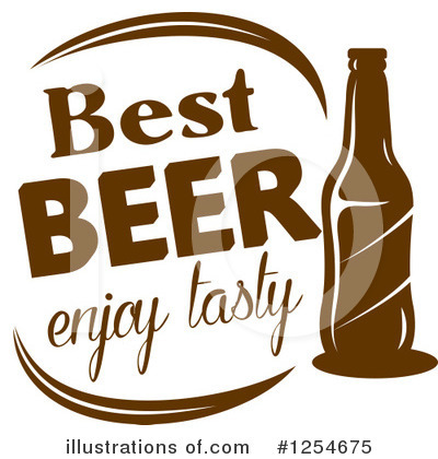 Royalty-Free (RF) Beer Clipart Illustration by Vector Tradition SM - Stock Sample #1254675