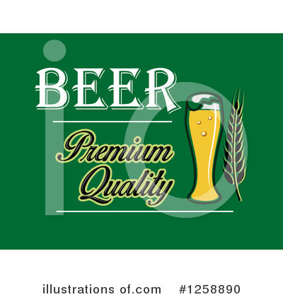 Royalty-Free (RF) Beer Clipart Illustration by Vector Tradition SM - Stock Sample #1258890