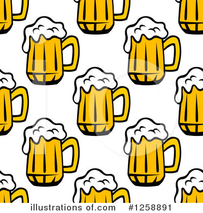 Royalty-Free (RF) Beer Clipart Illustration by Vector Tradition SM - Stock Sample #1258891