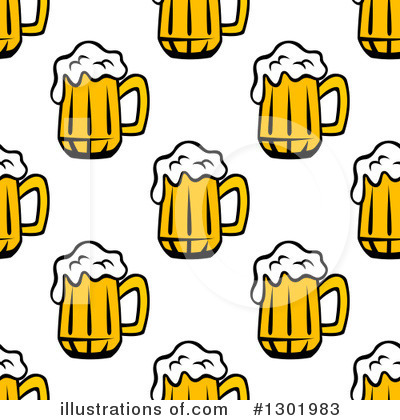 Royalty-Free (RF) Beer Clipart Illustration by Vector Tradition SM - Stock Sample #1301983